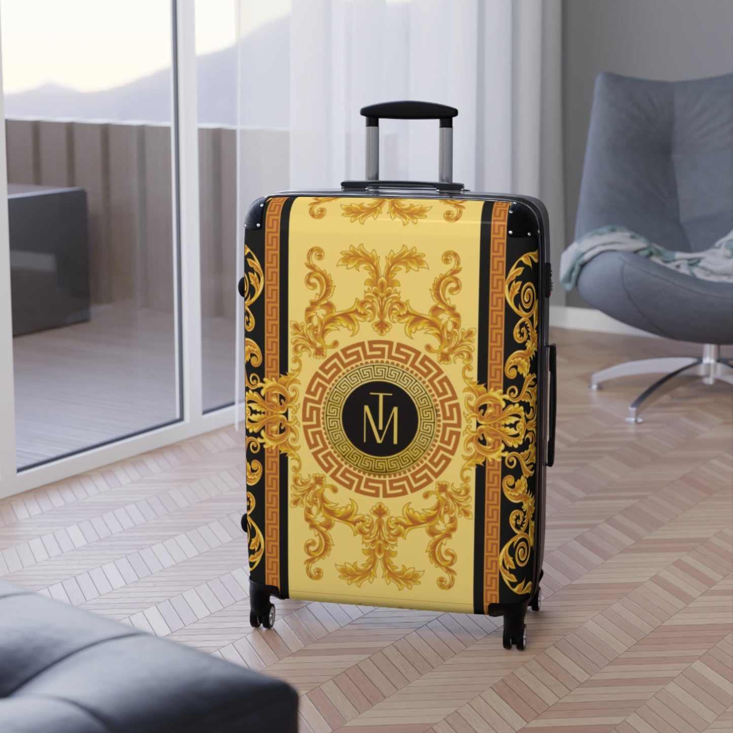 TM Luxury Greco V Suitcase