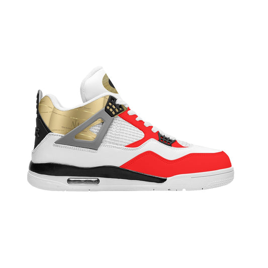 TM J-Edition Air Cushion Basketball Shoes Red/Wht Sole