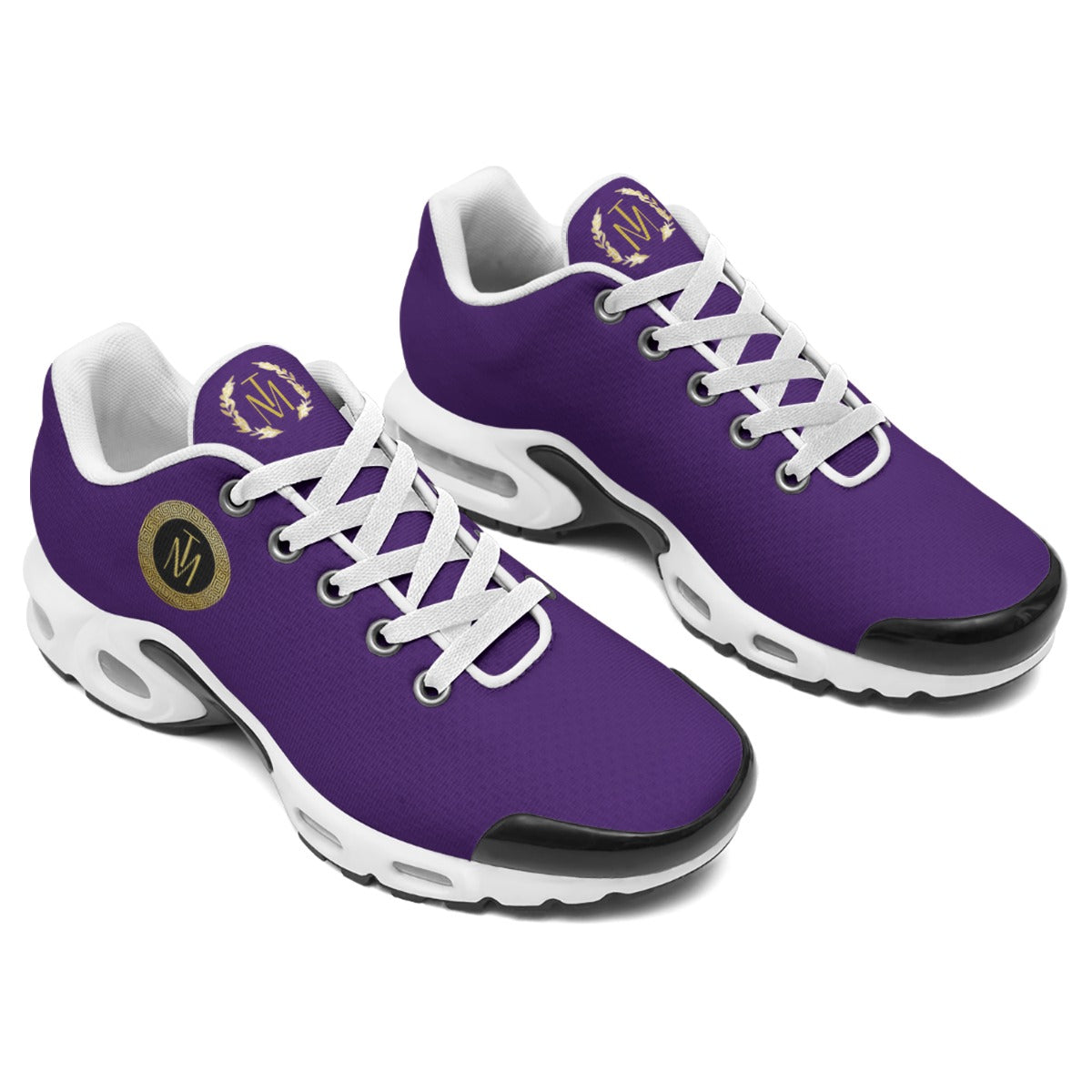 TM Purple Men's Air Cushion Sports Shoes