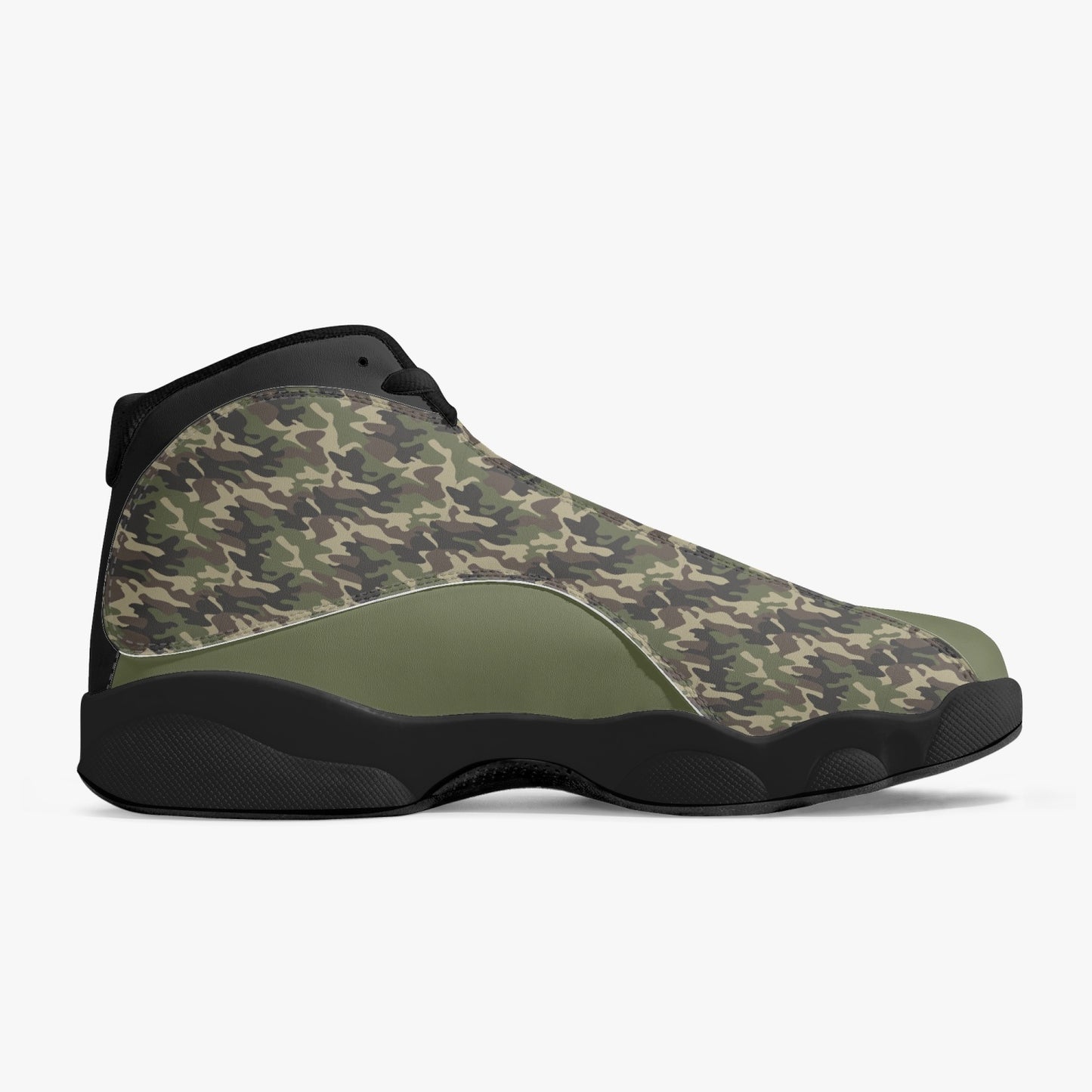 TM CAMO (J-Edition) Leather Basketball Sneakers