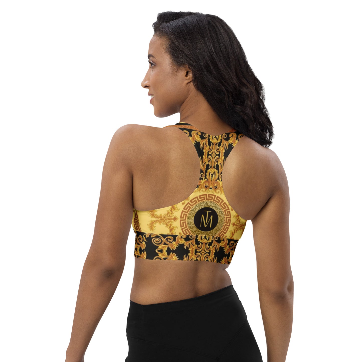 TM Luxury Greco V sports bra