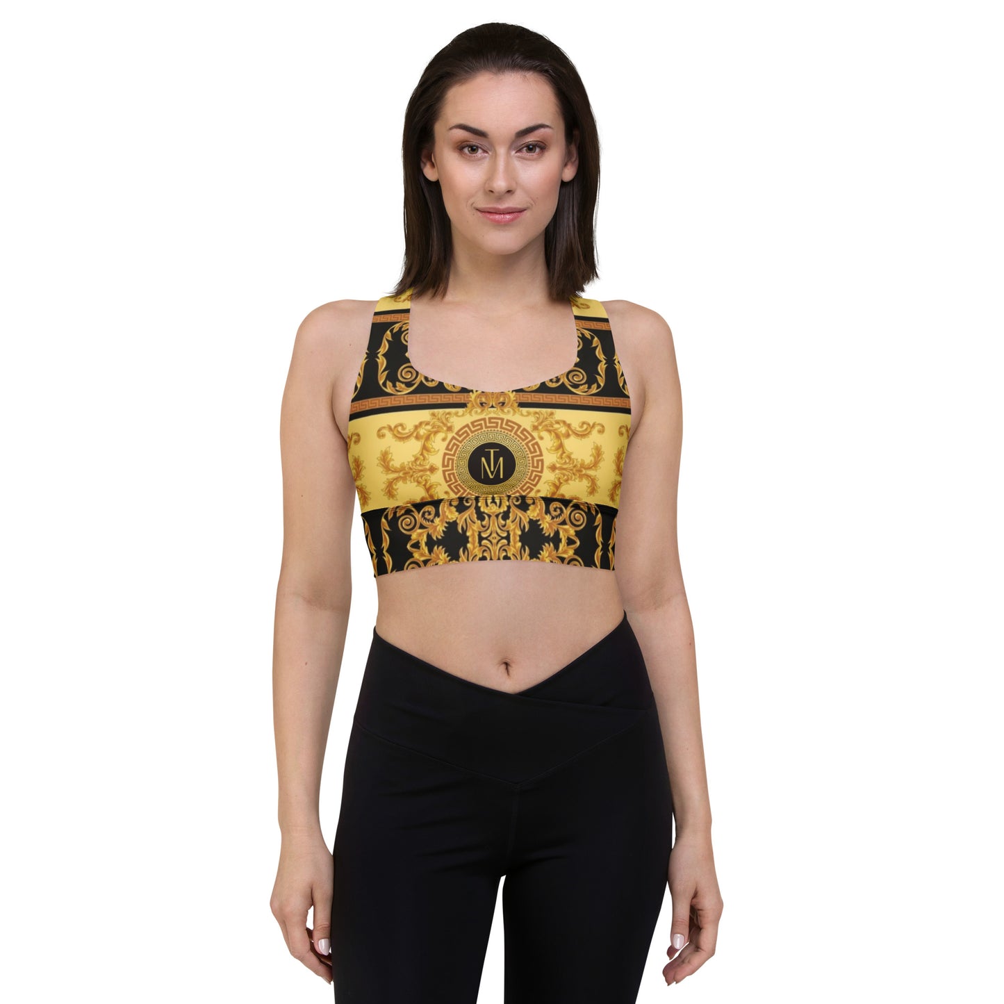 TM Luxury Greco V sports bra