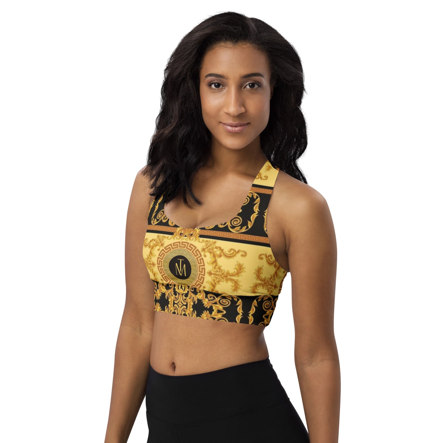 TM Luxury Greco V sports bra