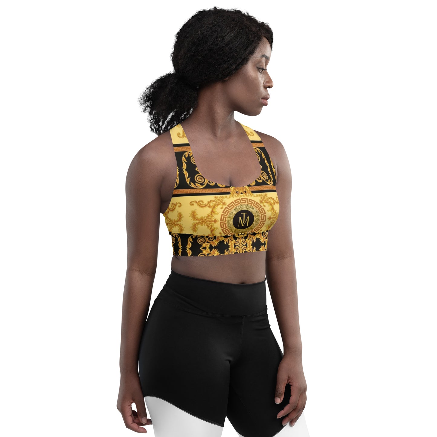 TM Luxury Greco V sports bra