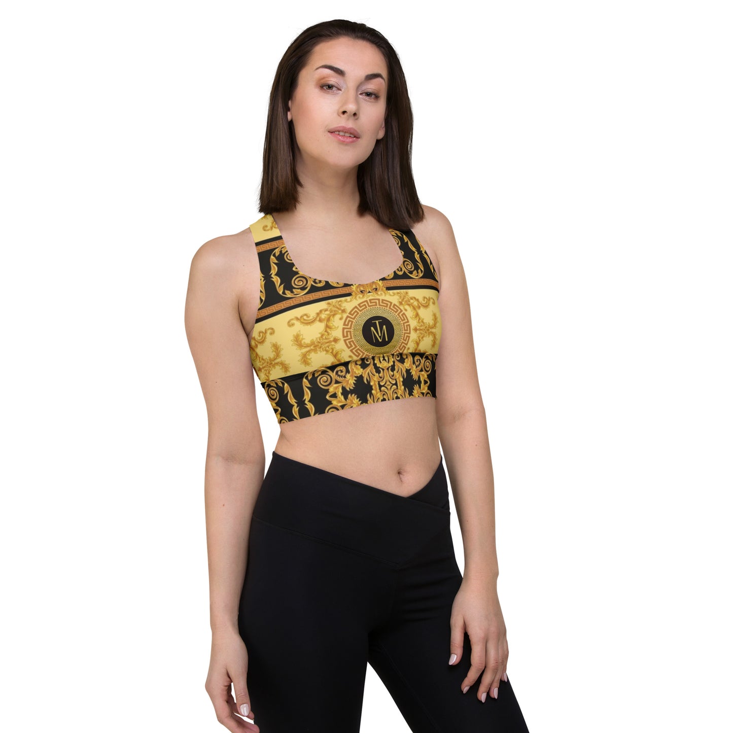 TM Luxury Greco V sports bra