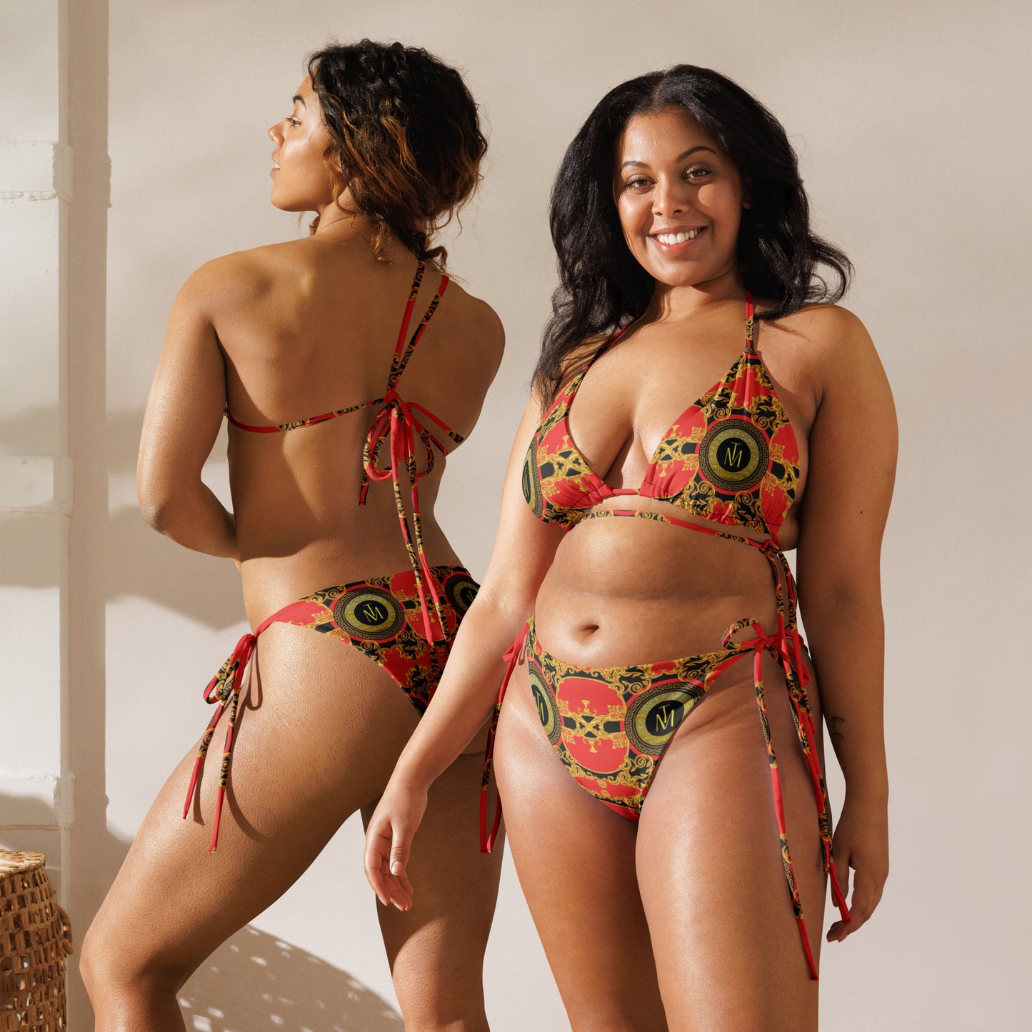 TM Greca Red string bikini