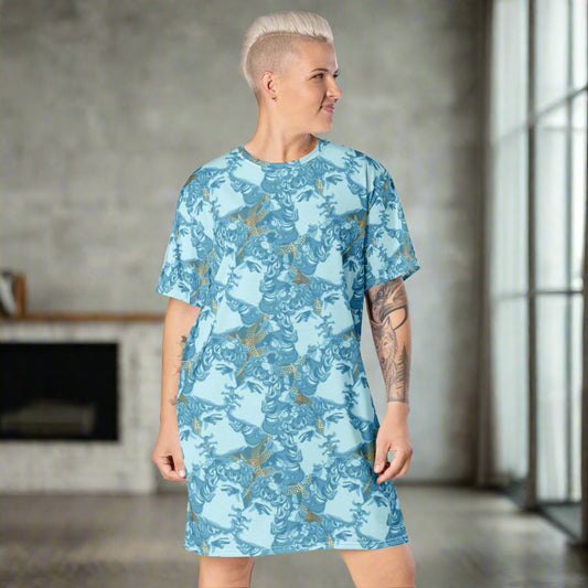 TM Greca Sky T-shirt dress