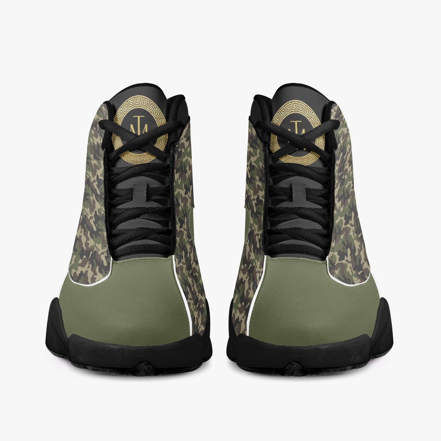 TM CAMO (J-Edition) Leather Basketball Sneakers