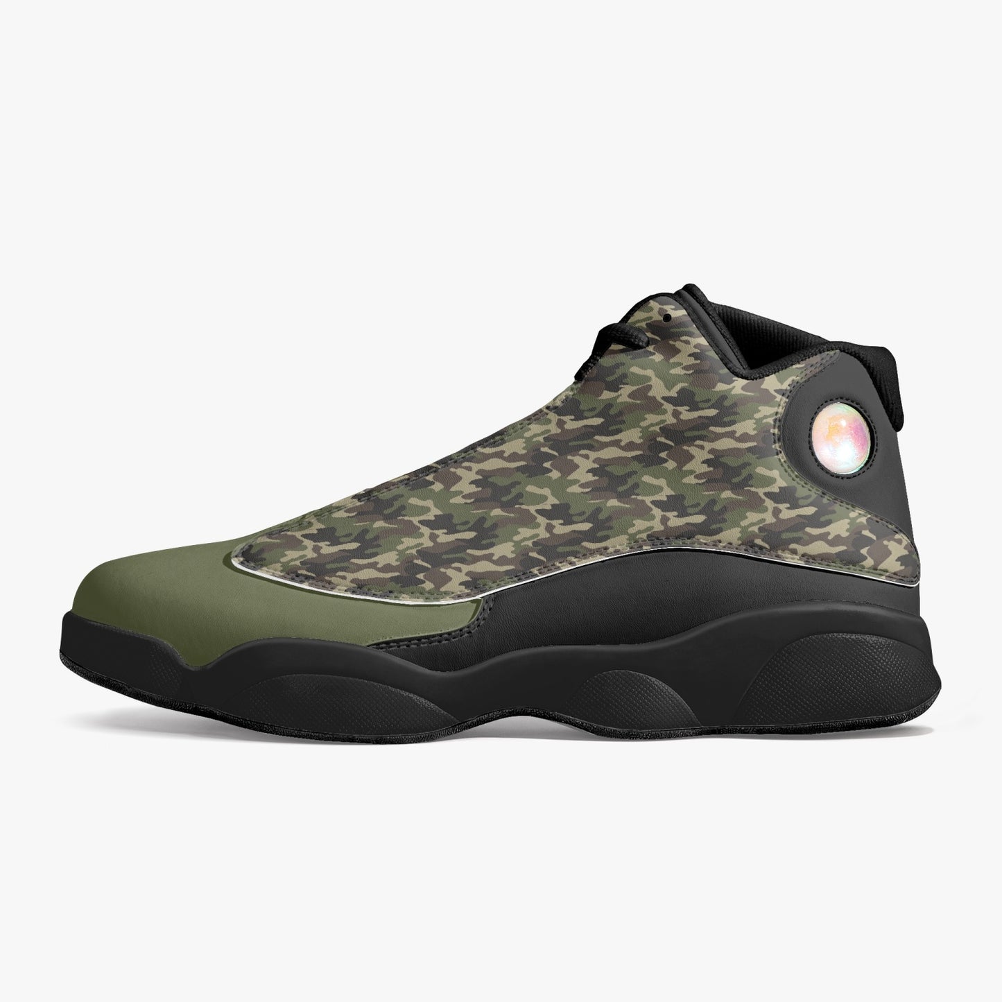 TM CAMO (J-Edition) Leather Basketball Sneakers