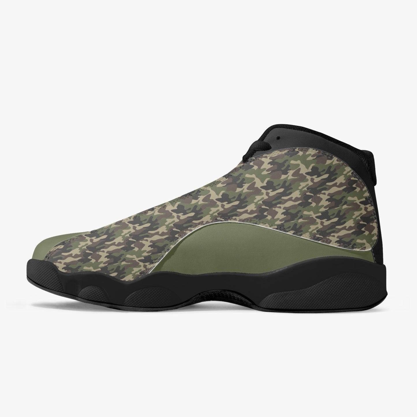 TM CAMO (J-Edition) Leather Basketball Sneakers