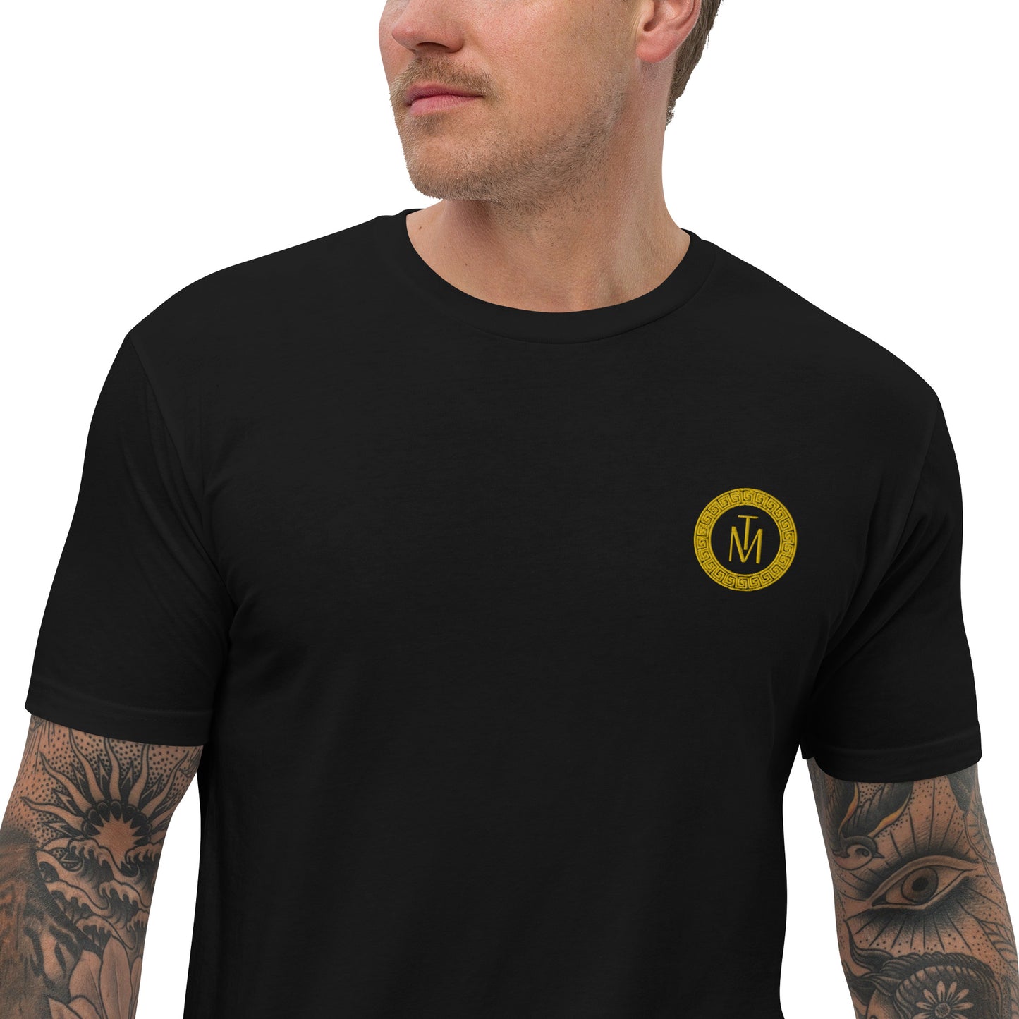 TM Greca Circle Short Sleeve T-shirt