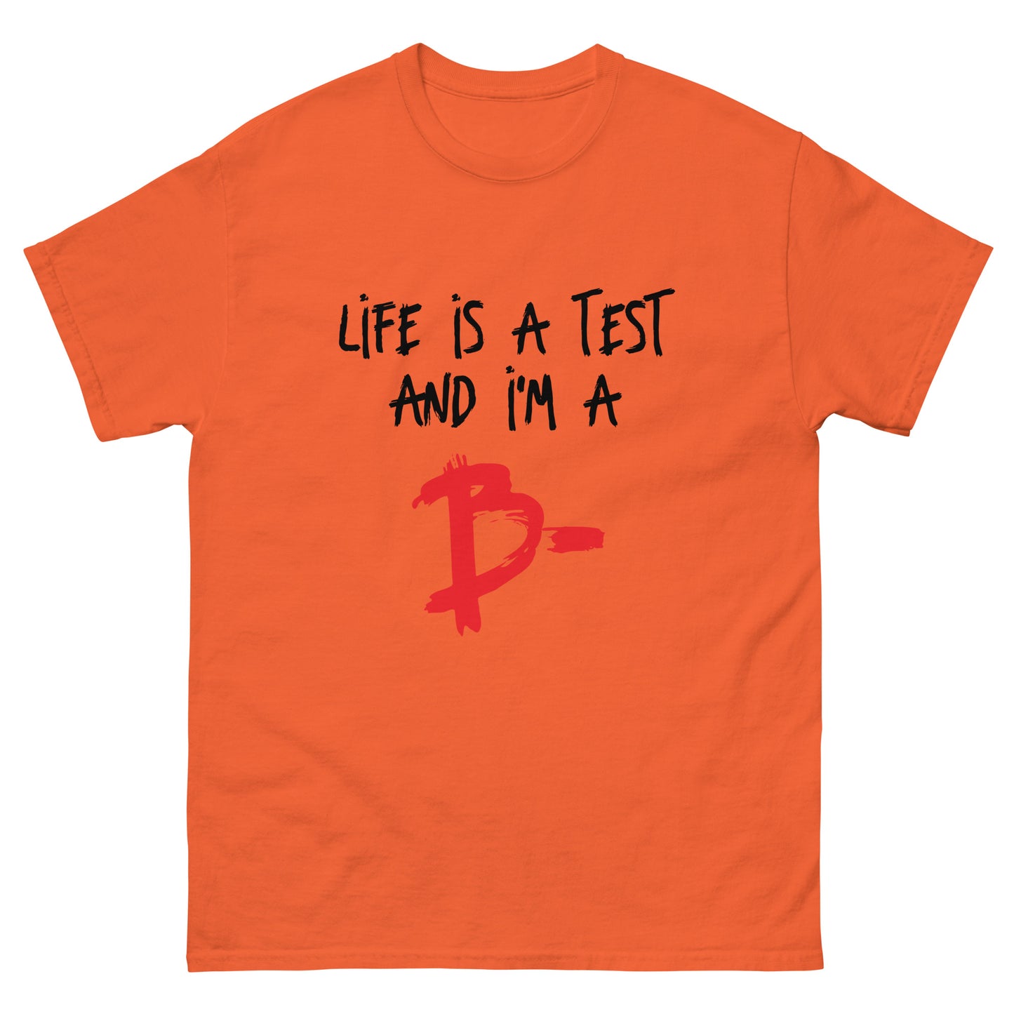 Life is a Test Unisex classic tee