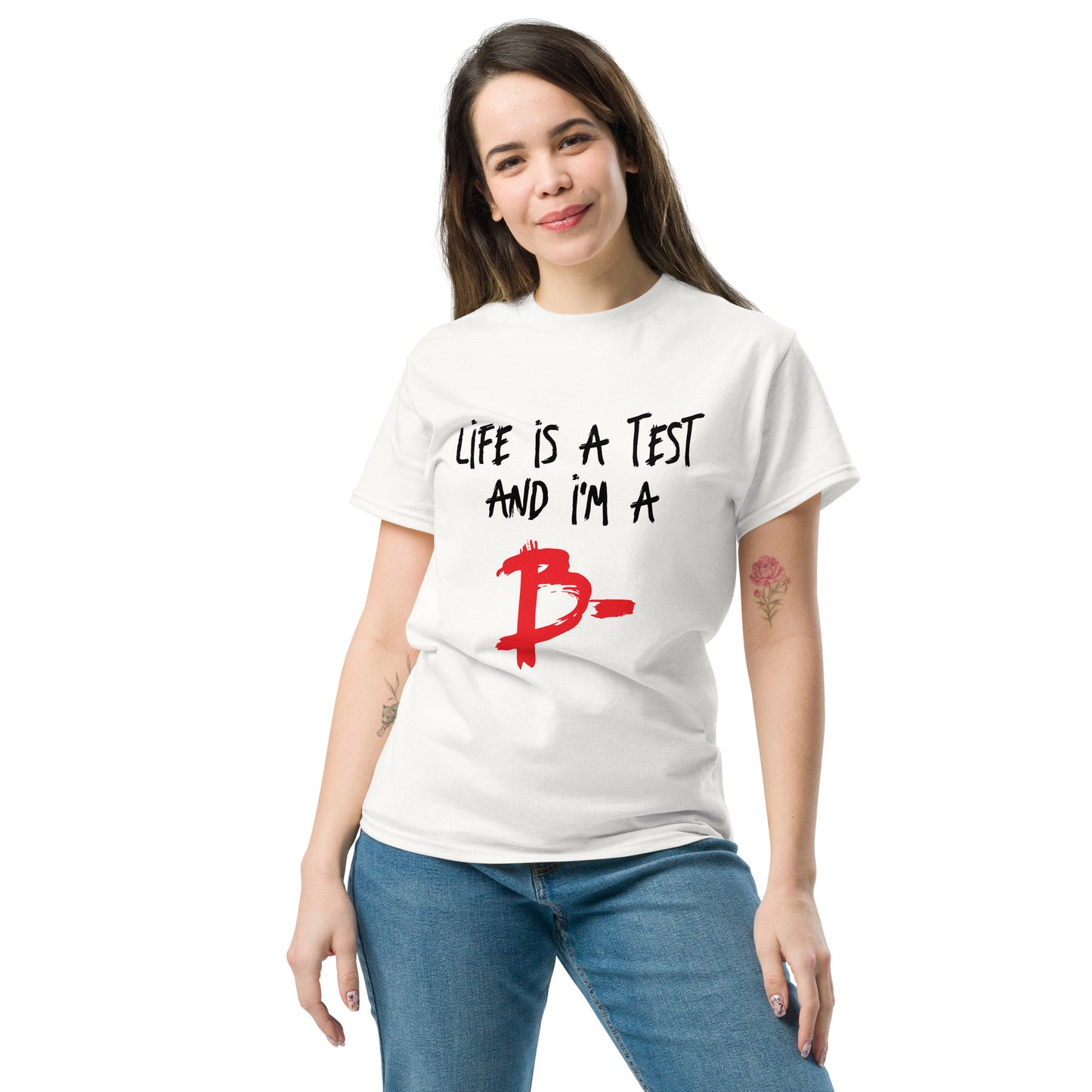 Life is a Test Unisex classic tee