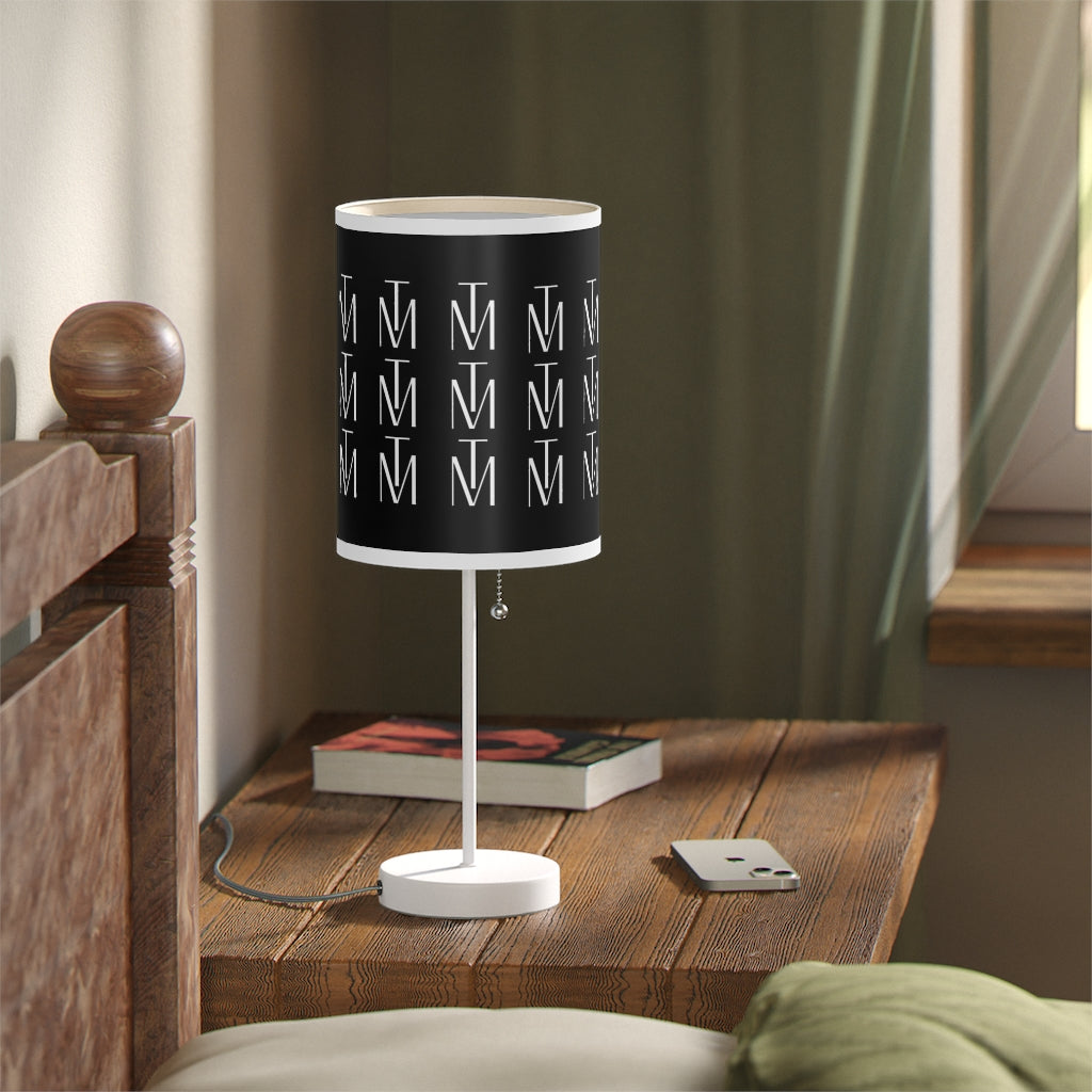 Lamp on a Stand, US|CA plug TM Luxury Black & White