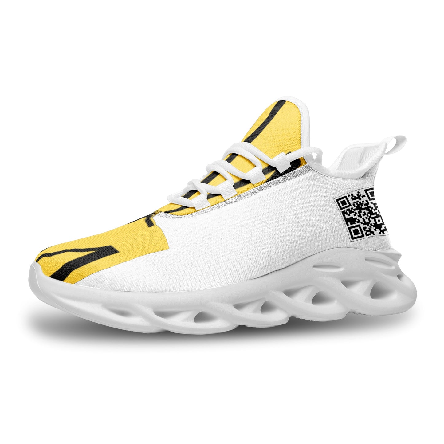 TM "Lightfoot" Black & Yellow Bounce Edition Sneakers