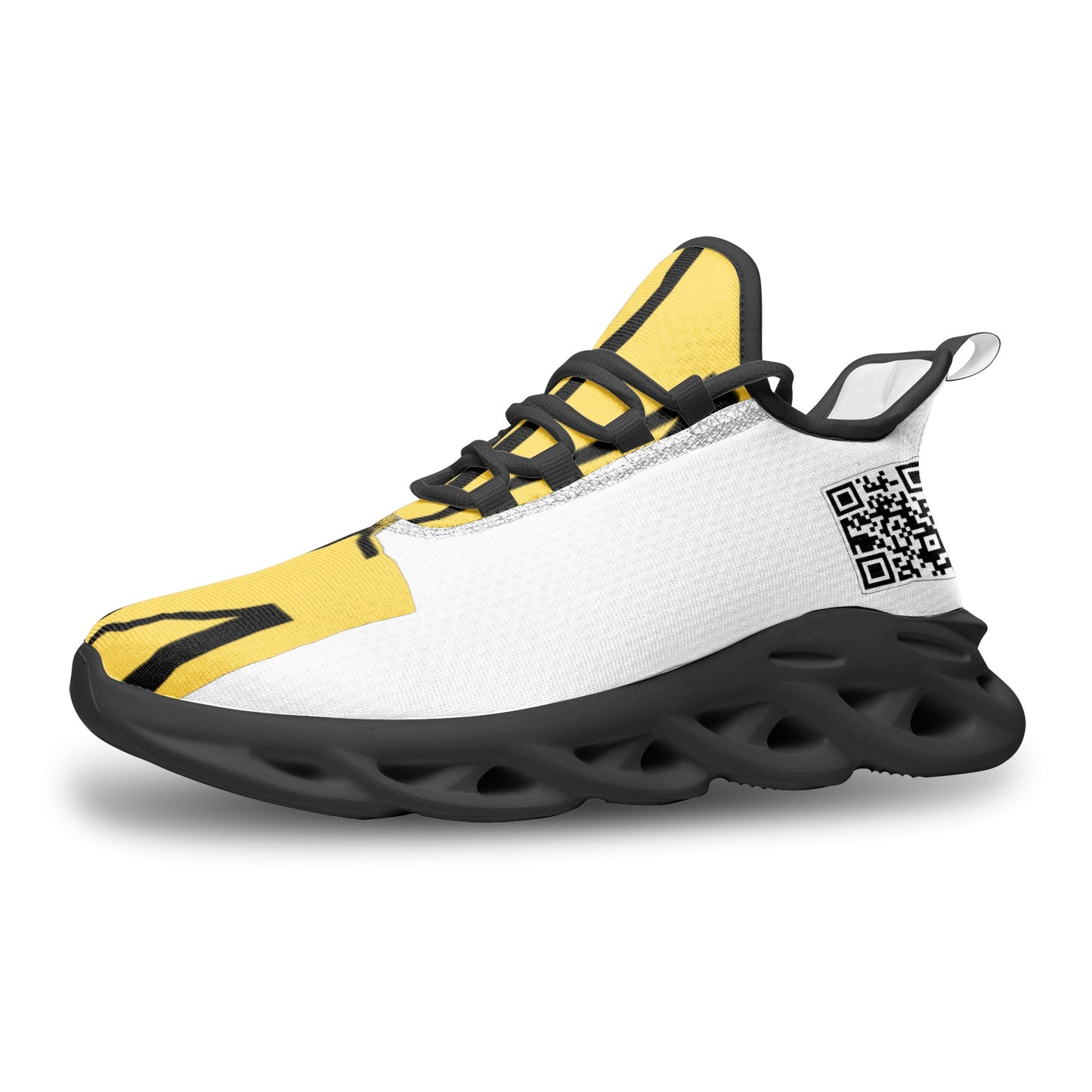 TM "Lightfoot" Black & Yellow Bounce Edition Sneakers