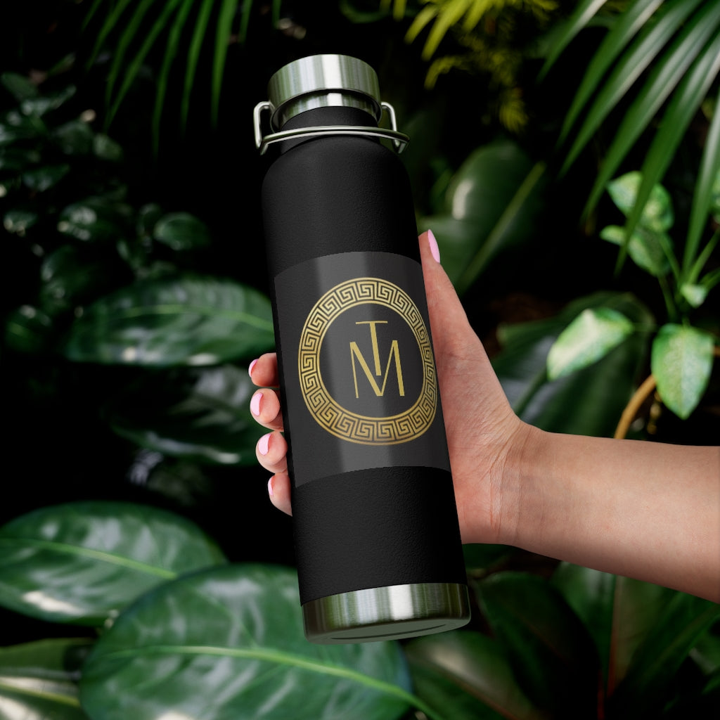 Copper Vacuum Insulated Bottle, 22oz TM Luxury Design