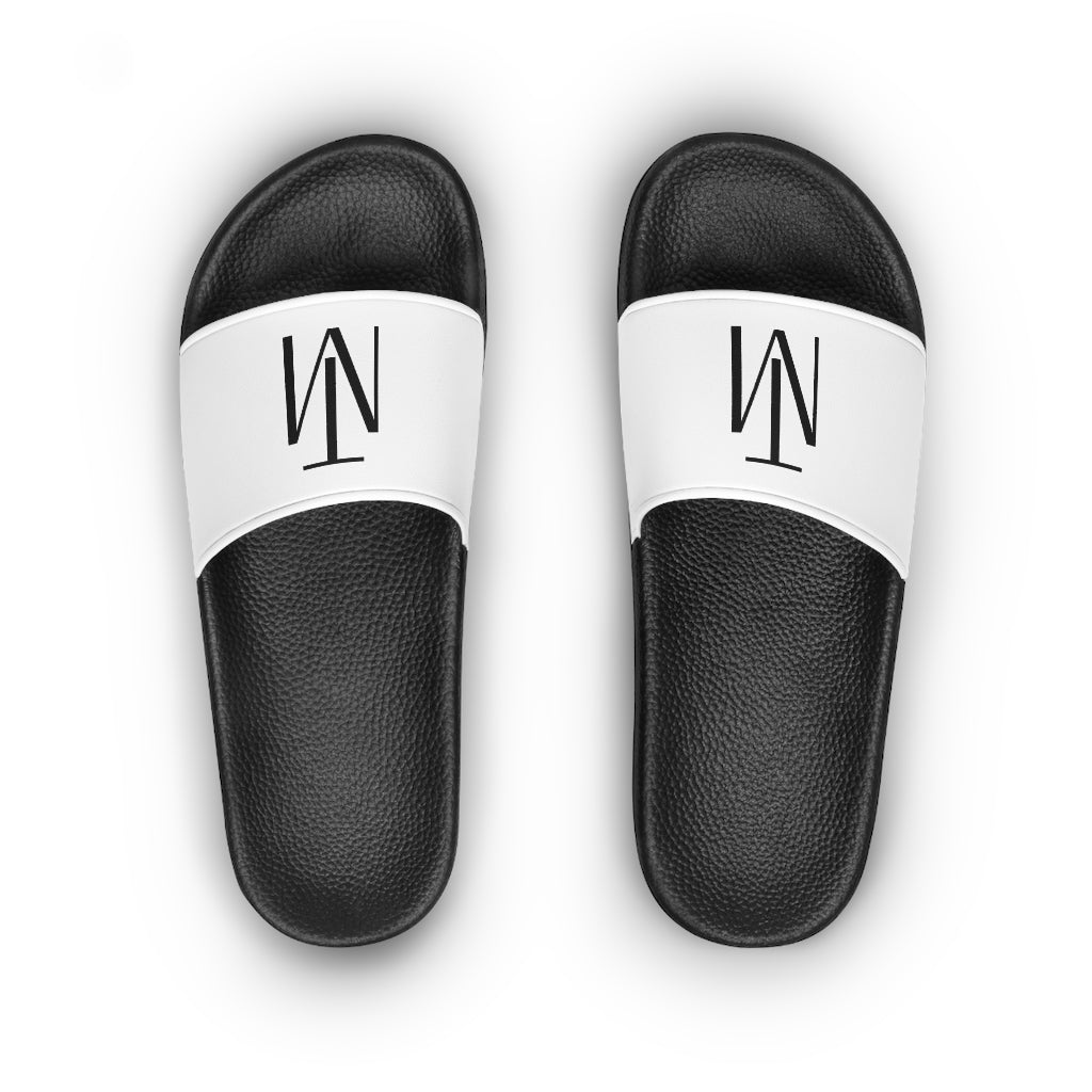 Slide Sandals TM Edition Wht/Blk