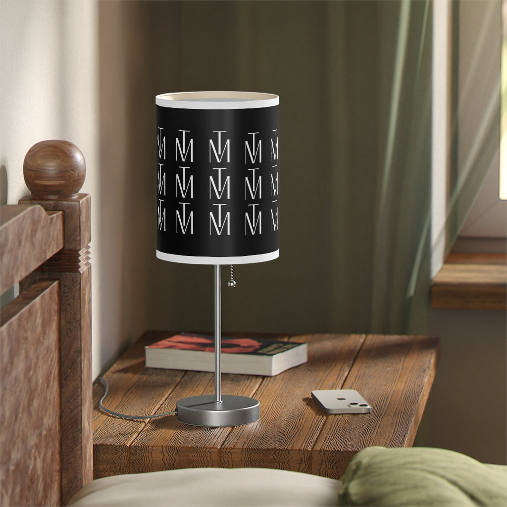 Lamp on a Stand, US|CA plug TM Luxury Black & White