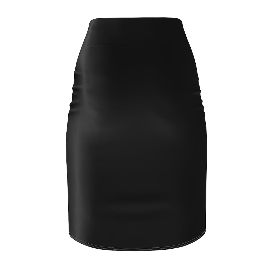 Women's Pencil Skirt TM Blk/Wht