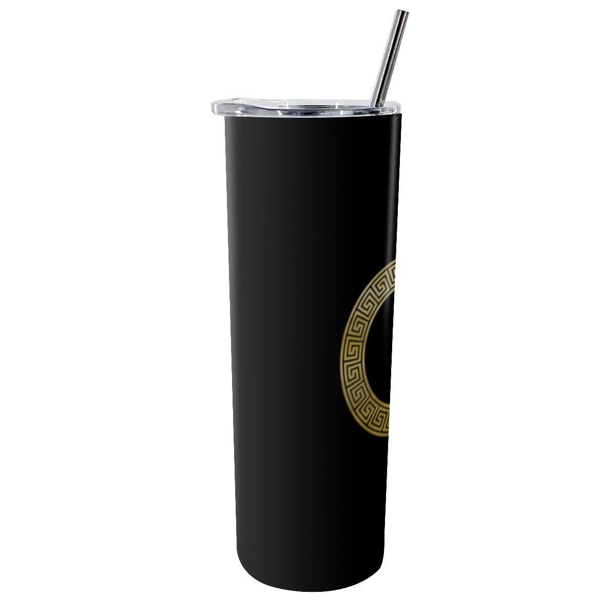 Glitter Tumbler With Stainless Steel Straw 20oz