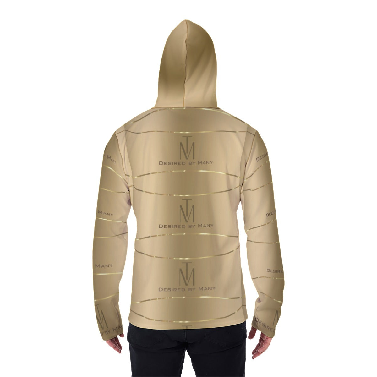 TM Desired by Many Heavy Fleece Hoodie With Mask