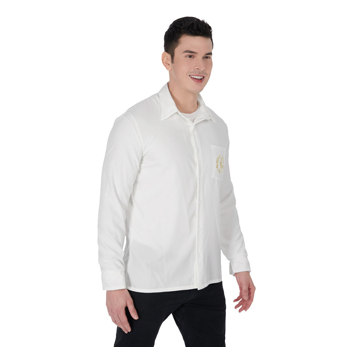 TM Long Sleeve Gold Reef Pocket Logo