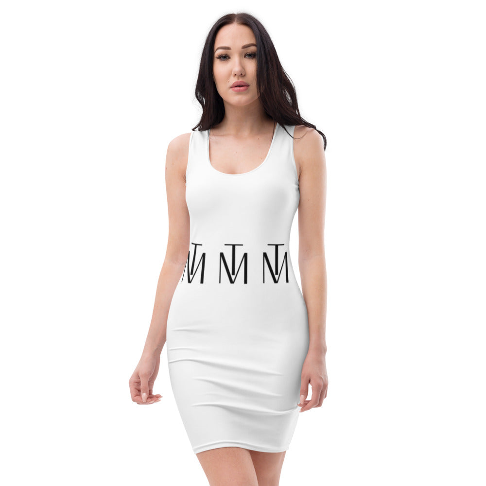 TM Snow-White Logo Dress