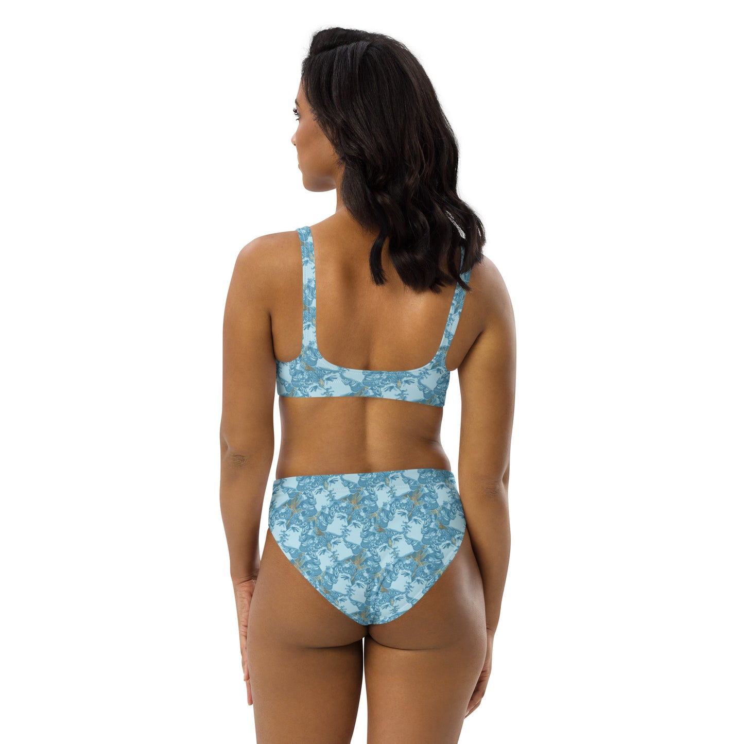 TM Greca Sky High-waisted bikini