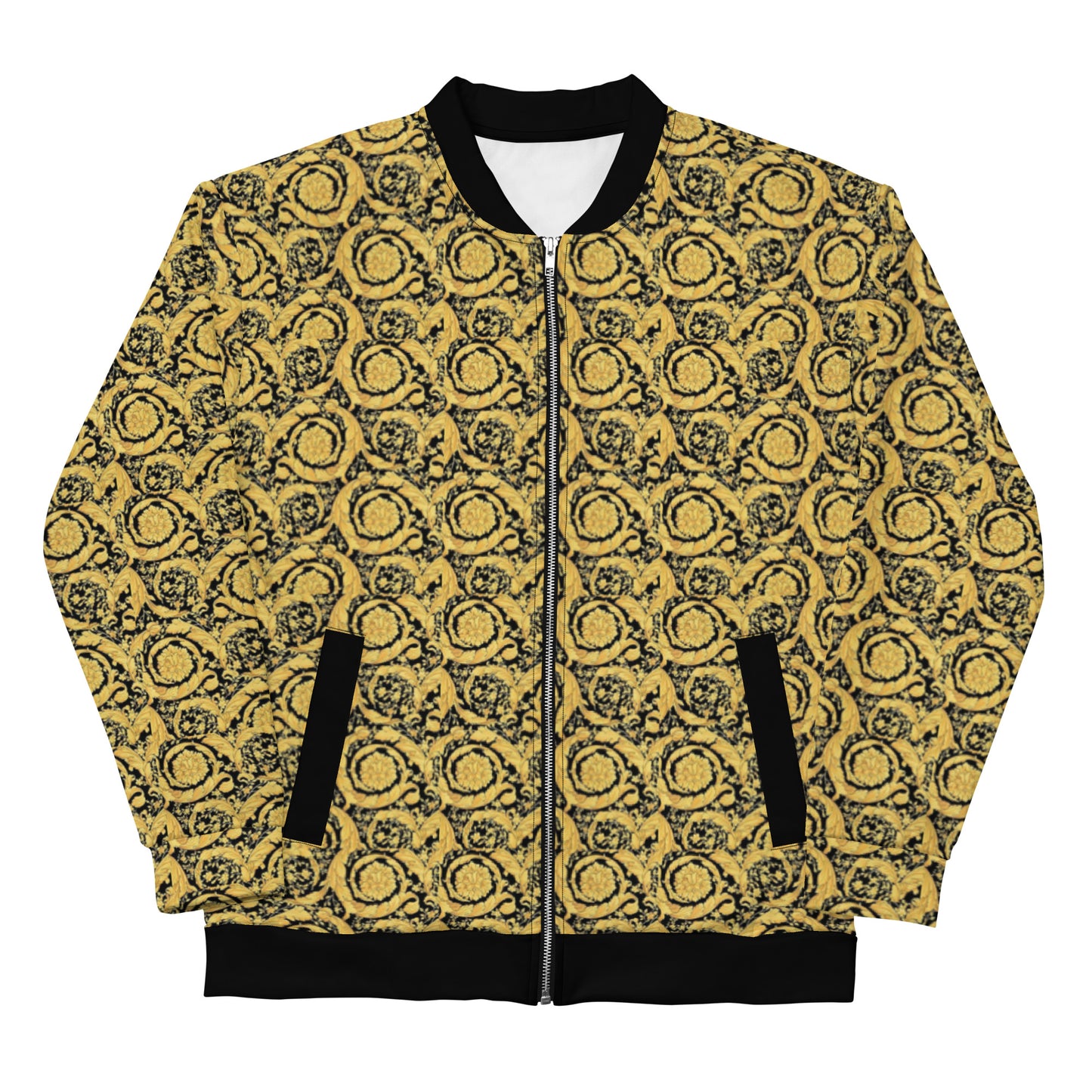 TM Baroque Designer Luxury Bomber Jacket