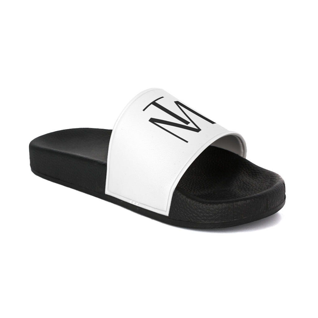 Slide Sandals TM Edition Wht/Blk