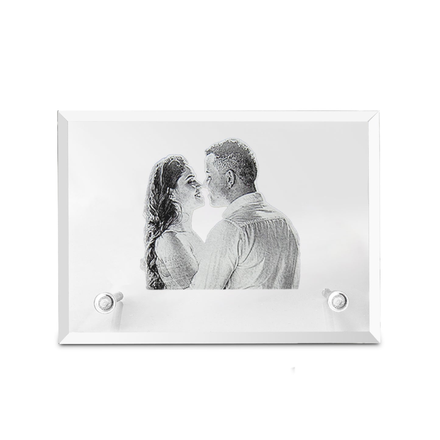 SOC B2B Champs 3D Engraving Crystal Photo Frame