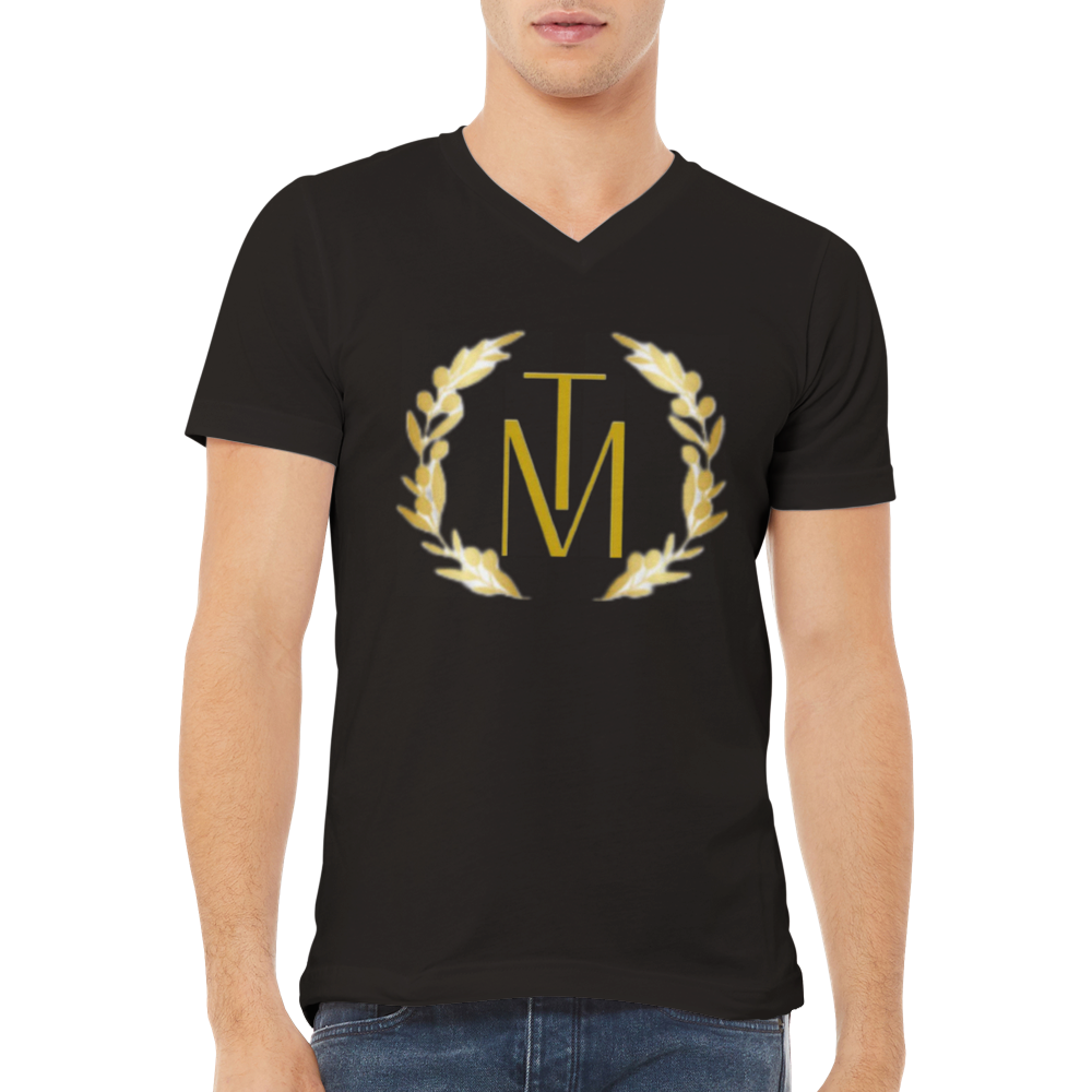 TM V-Neck T-shirt Gold Reef