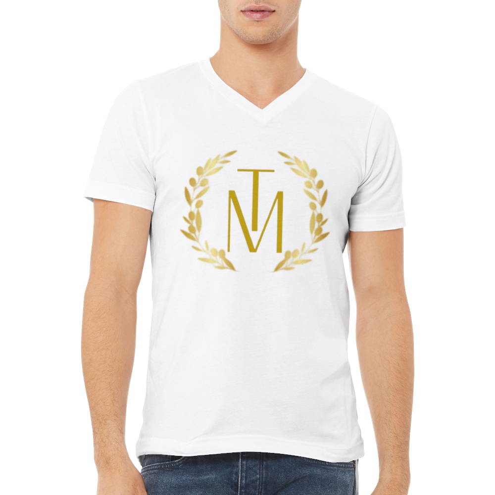 TM V-Neck T-shirt Gold Reef