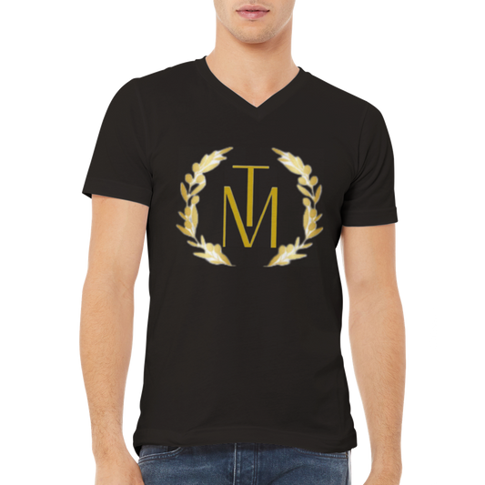 TM V-Neck T-shirt Gold Reef