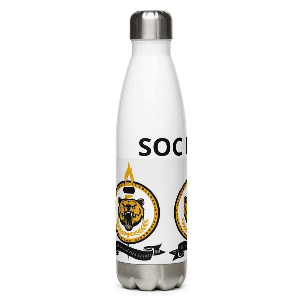 SOC Stainless Steel Water Bottle